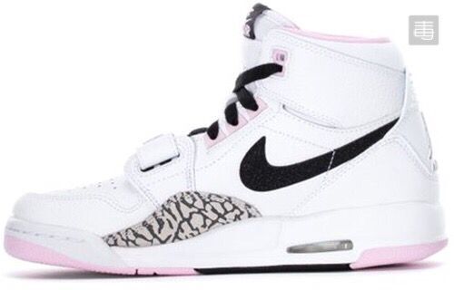 2019 Air Jordan Legacy 312 White Pink Black for Women - Click Image to Close